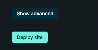 Show advanced Button