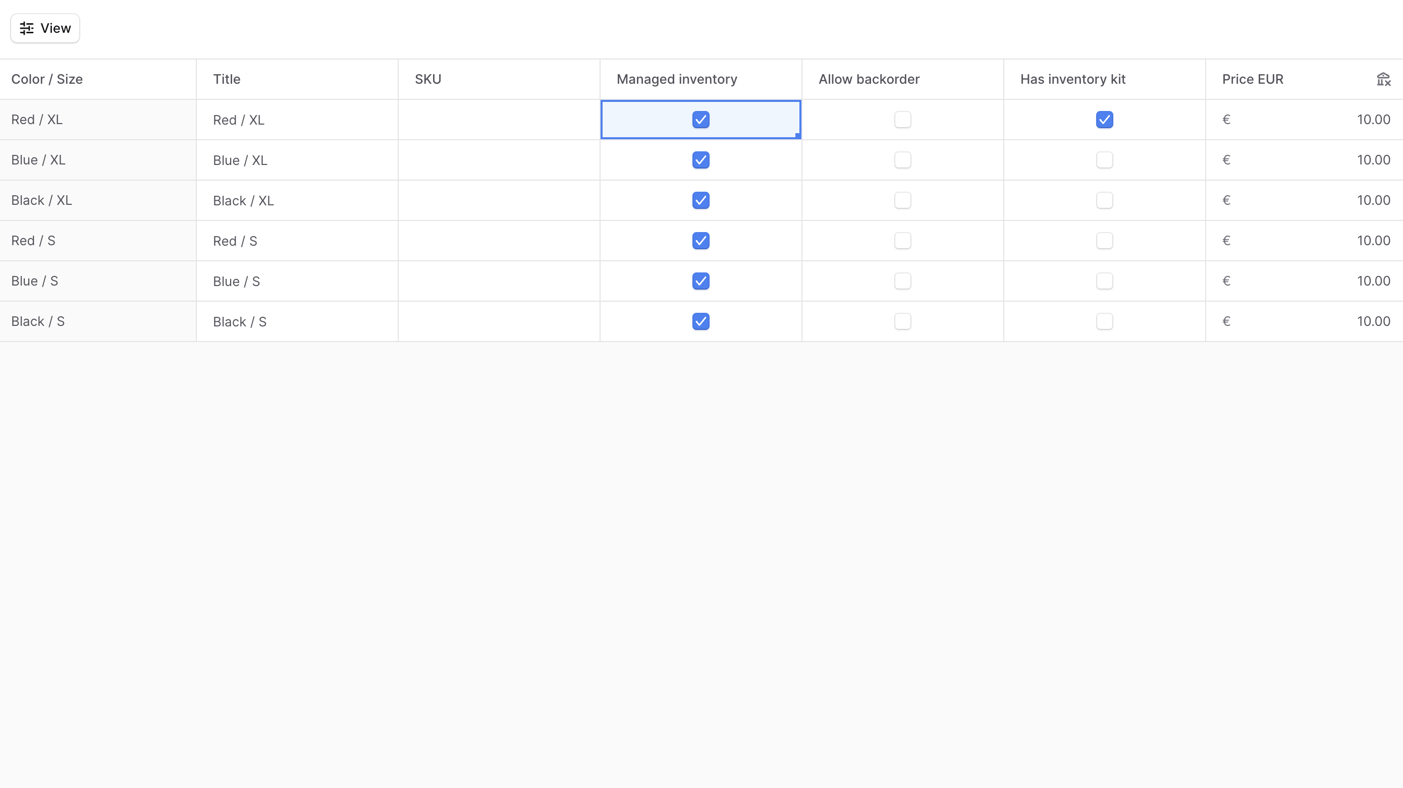 Create Product Third Step