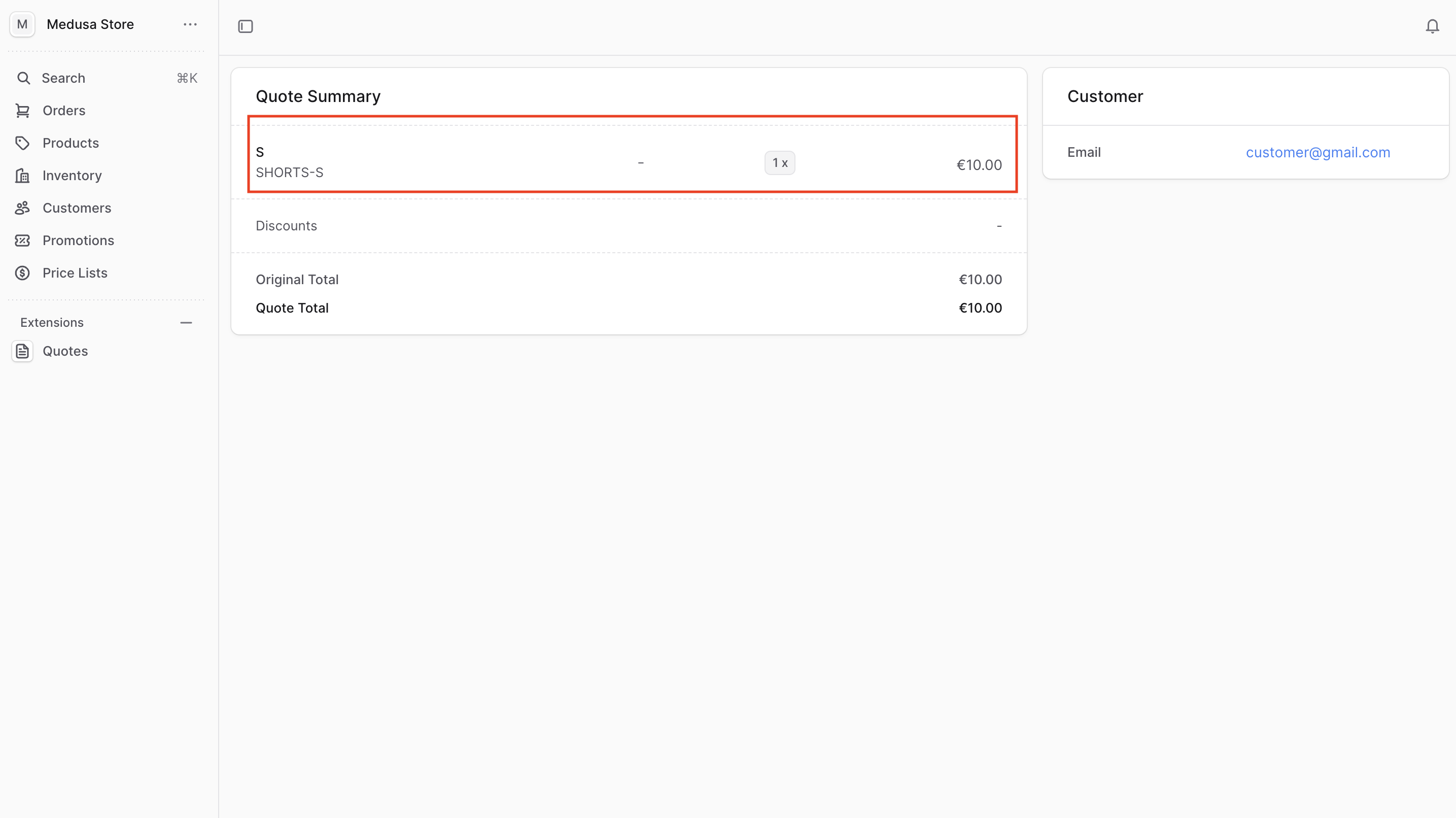 Screenshot showcasing where this component will be in the page