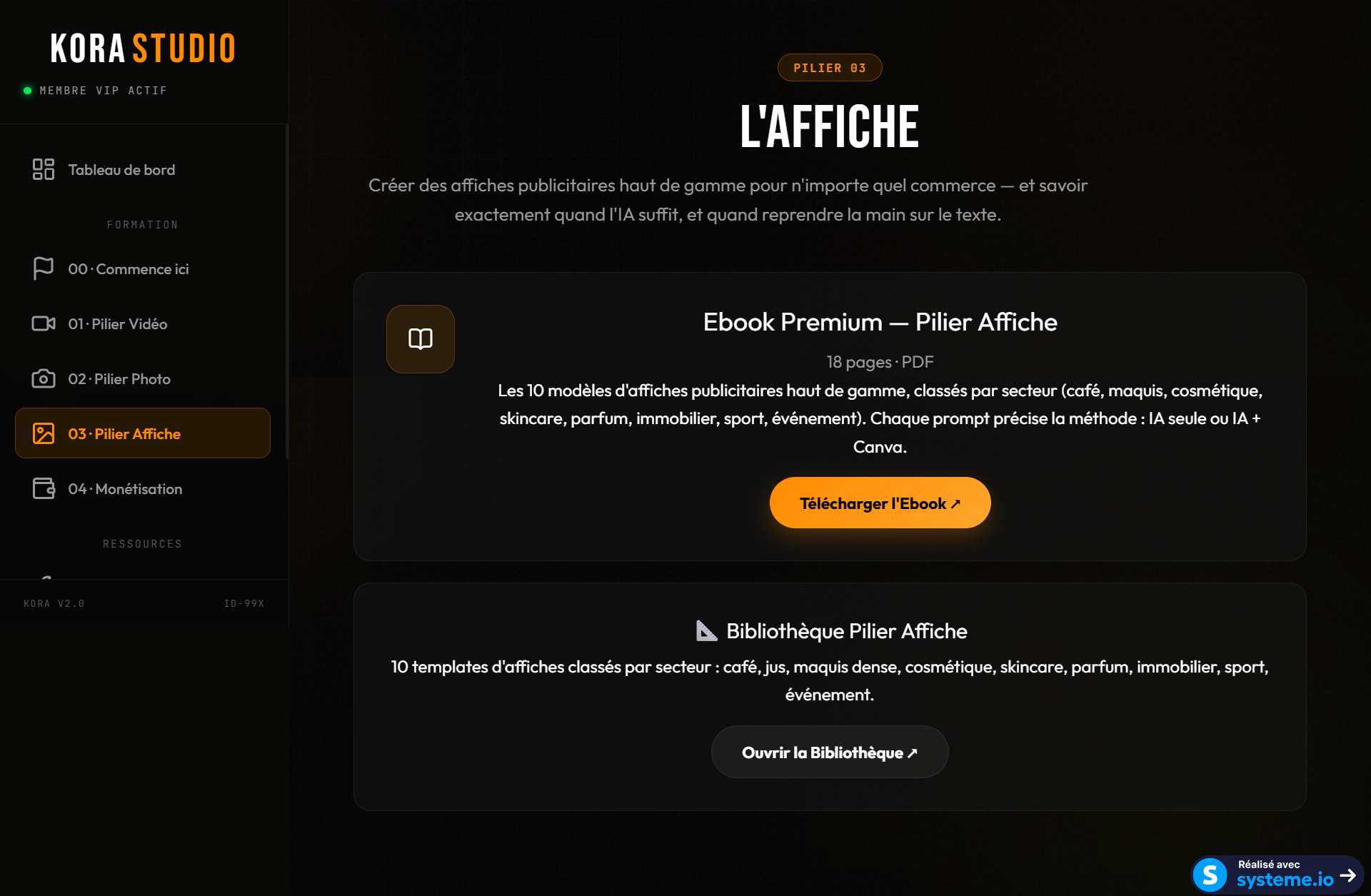 Pilier Affiches