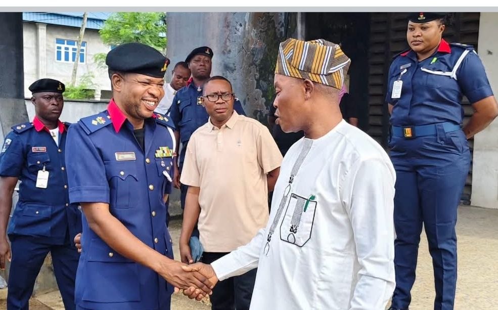 CSC Gbenga Ekunola, Commanding Officer, NSCDC Badagry