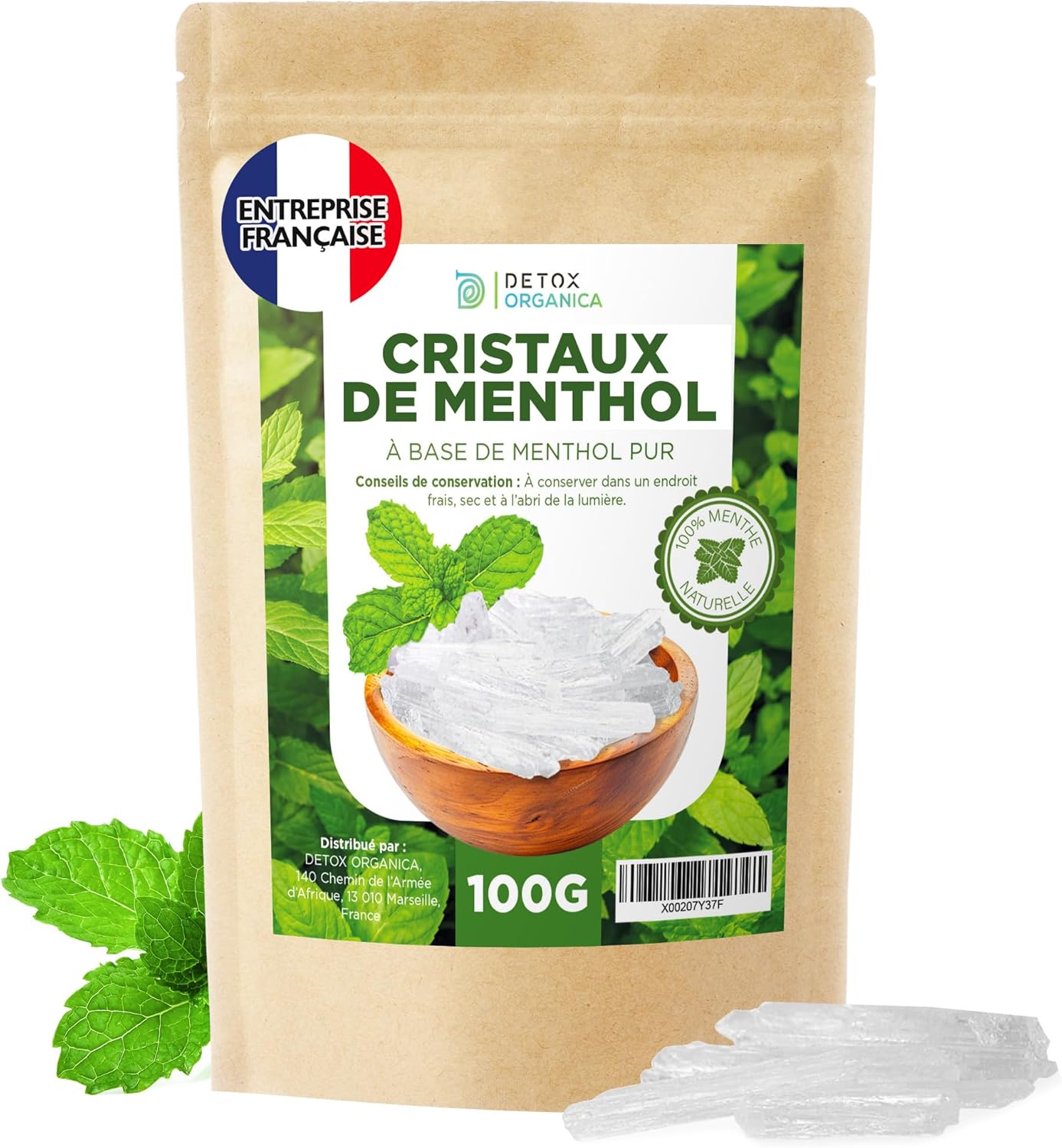 Cristaux de Menthe