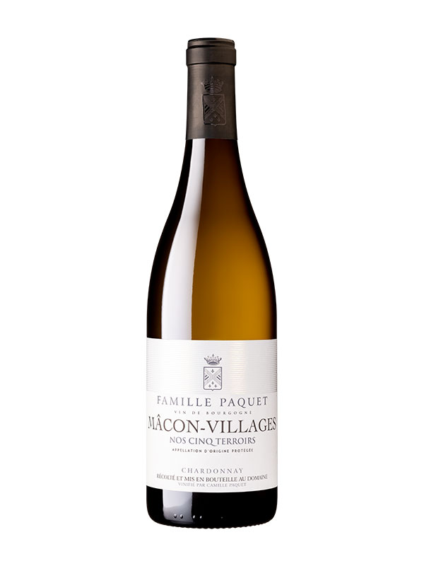 Rượu Vang Pháp Famille Paquet Mâcon-Villages Nos Cinq Terroirs 2024