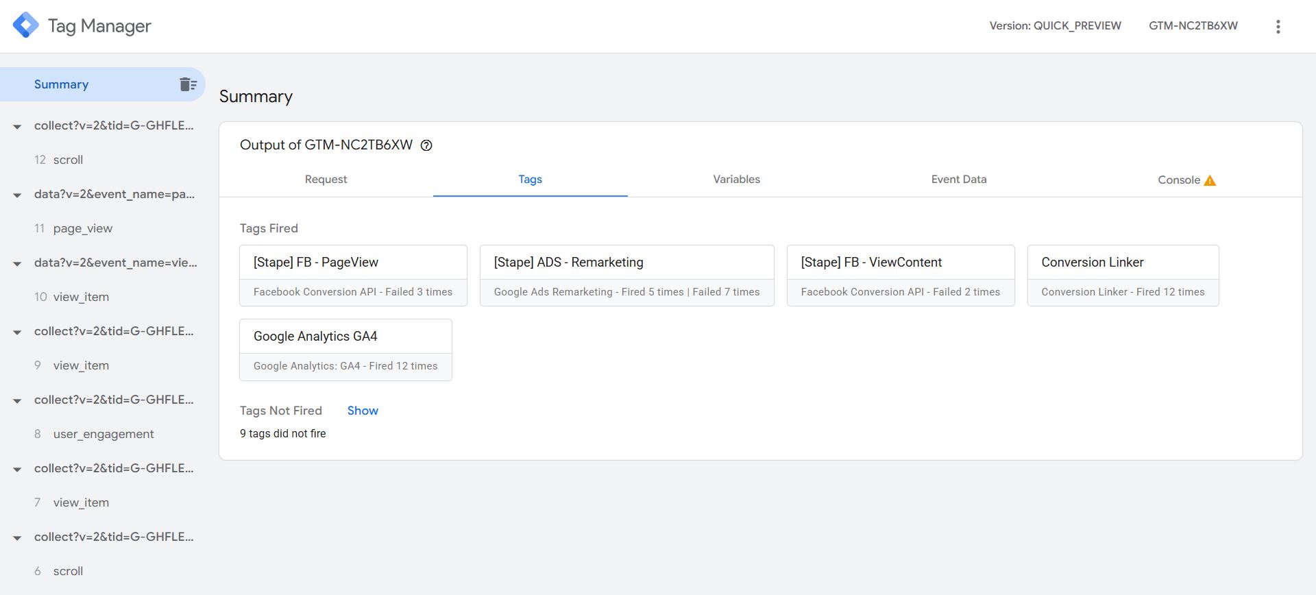 Google Tag Manager Server Container configuration