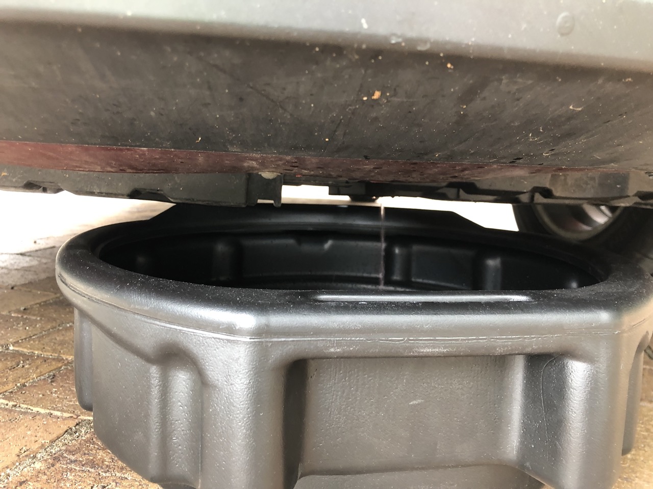 Drain the old coolant
