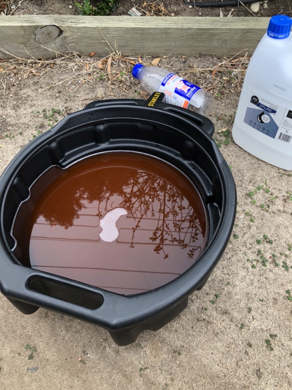 Old coolant
