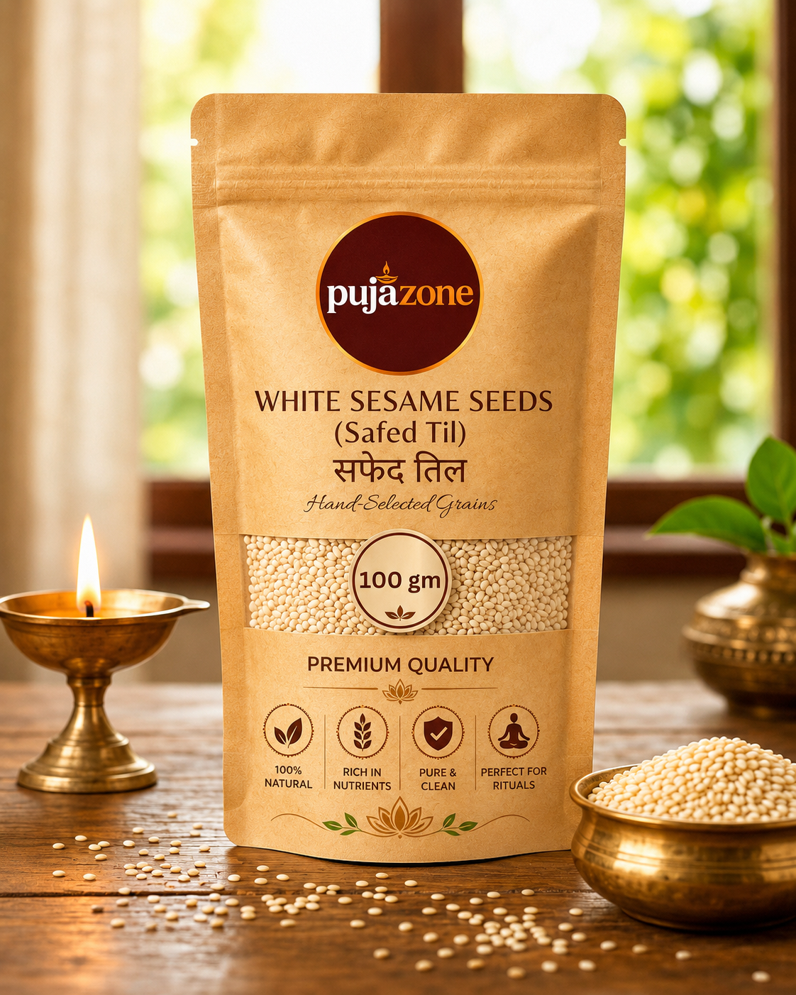 White Sesame Seeds (Safed Til)