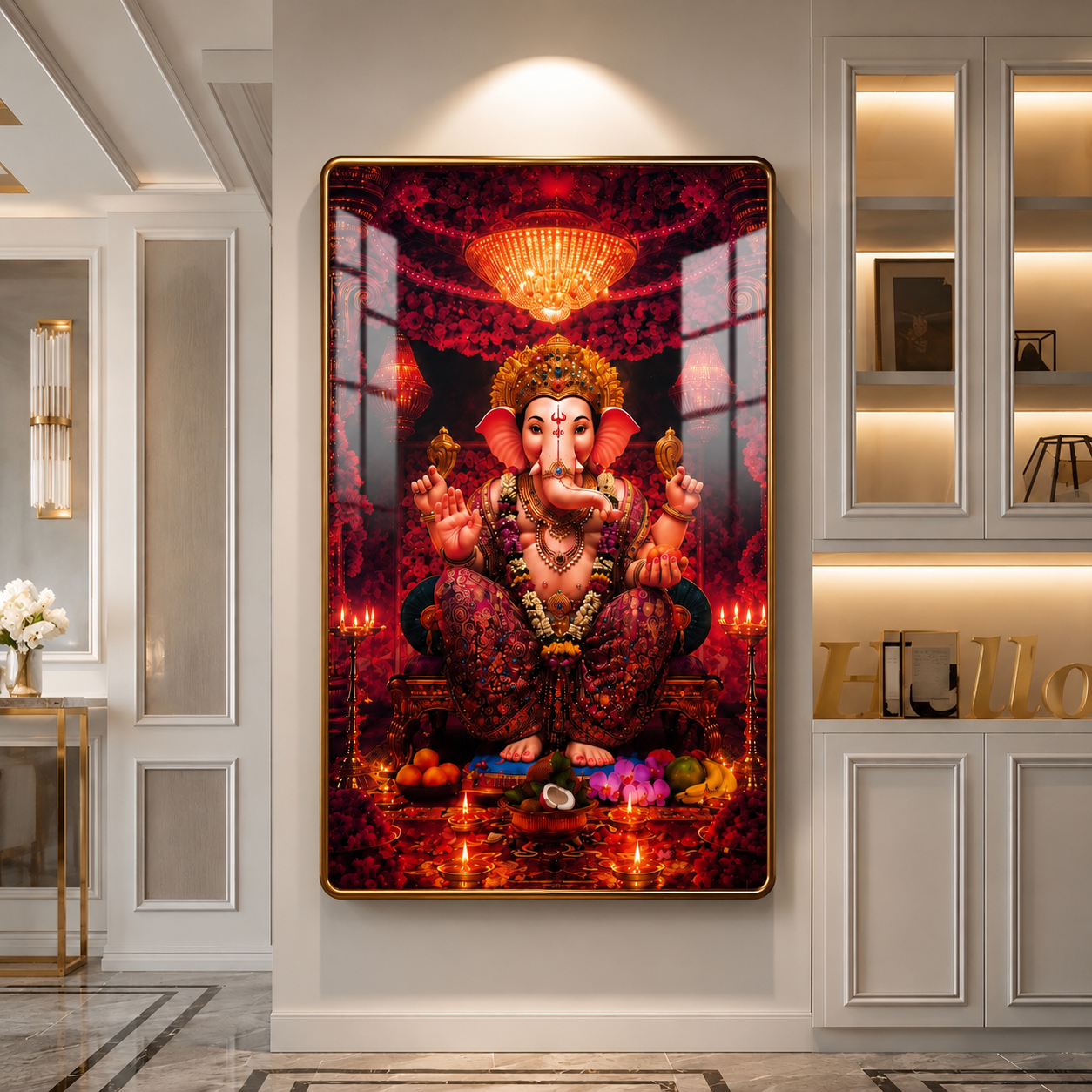 Decorative Lord Ganesha Photo Frame