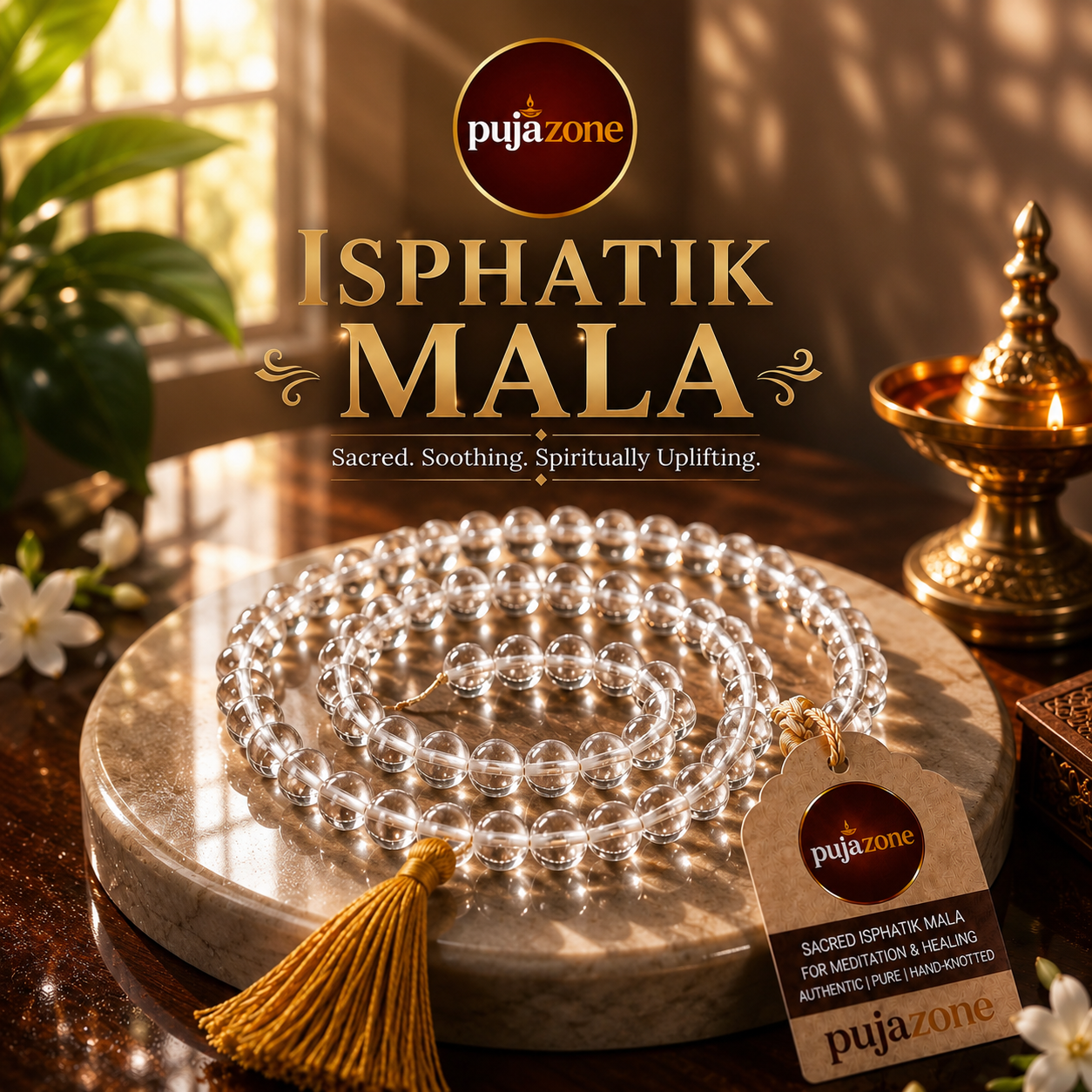 Premium Sphatik Mala