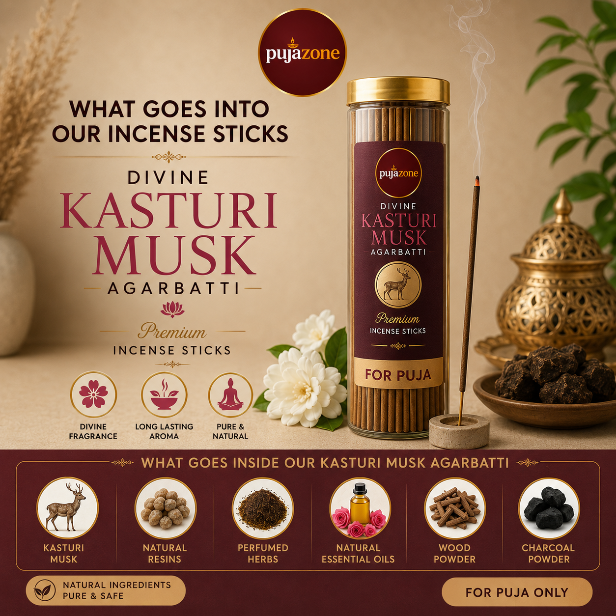 Kasturi Musk Agarbatti