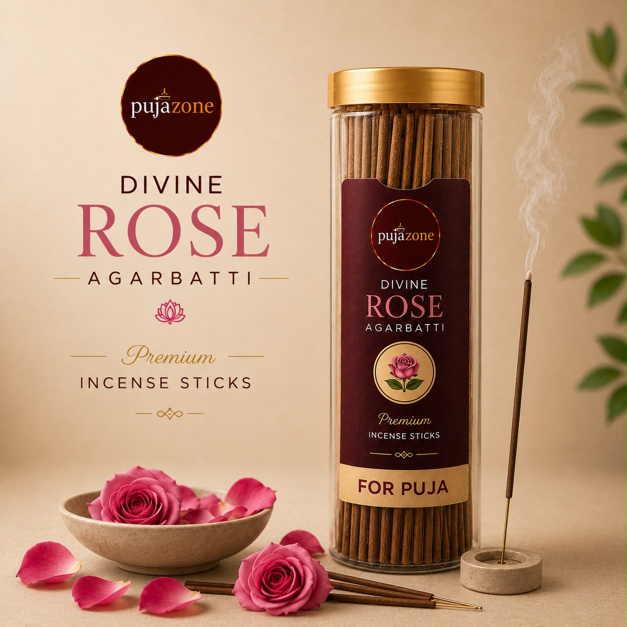 Rose agarbatti