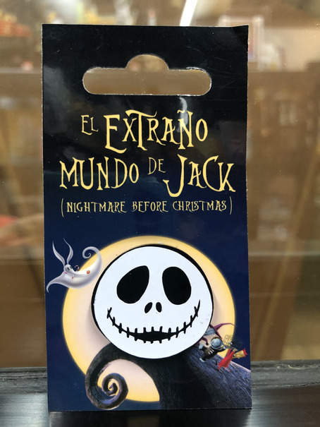 Pin Acrílico Jack Skellington