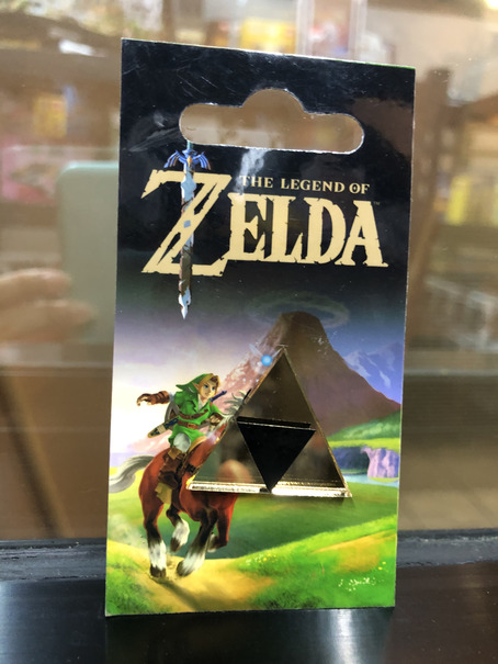 Pin Acrílico Trifuerza Zelda