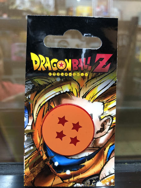 Pin Acrílico Esfera de 4 estrellas Dragon Ball Z