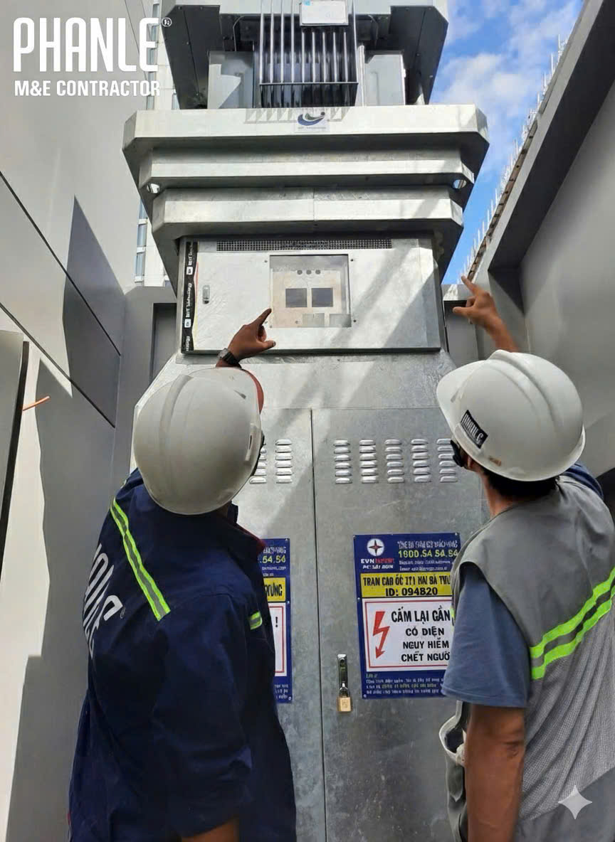 Hoàn thành công tác đóng điện Tòa nhà A&T