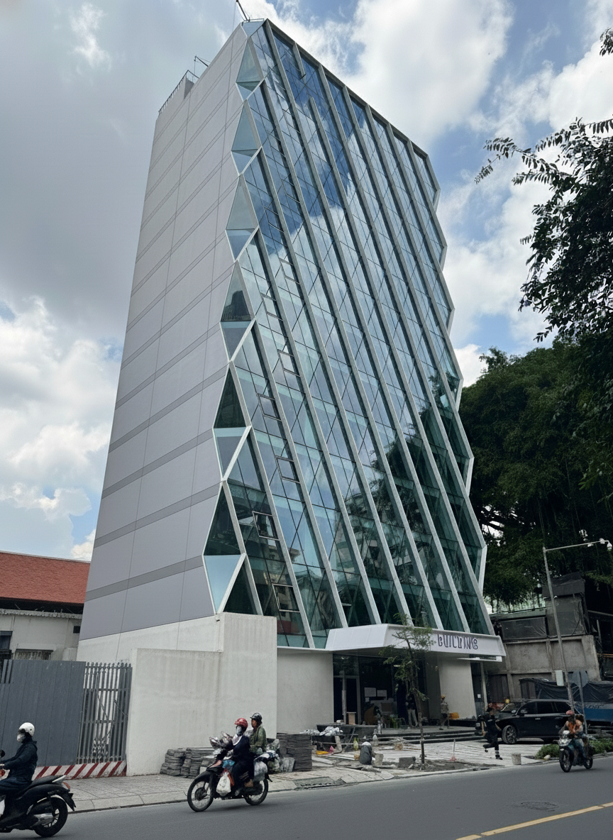 Nghiệm thu hoàn thành công trình Tòa nhà A&T, số 171 Hai Bà Trưng, Phường Xuân Hòa, HCMC