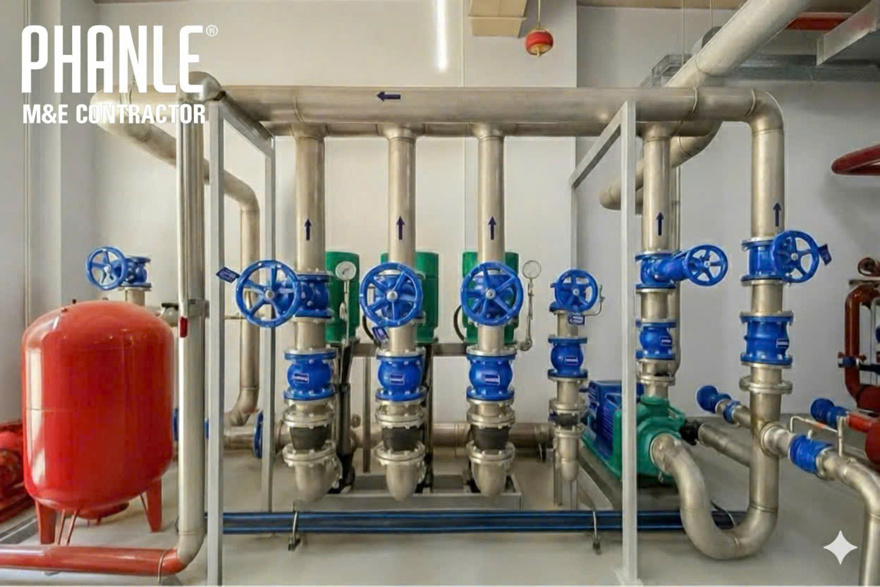 Thi công lắp đặt hệ thống Cấp Thoát Nước