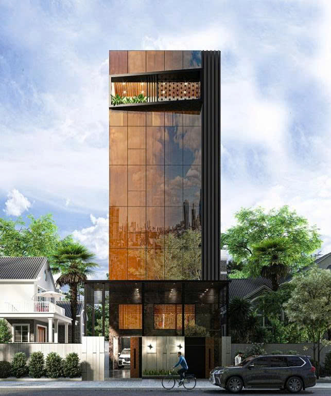 Tòa nhà ĐÔNG SƠN, Nhà văn phòng kết hợp nhà ở và showroom, số 10 Đường Đông Sơn, Tân Bình, HCMC
