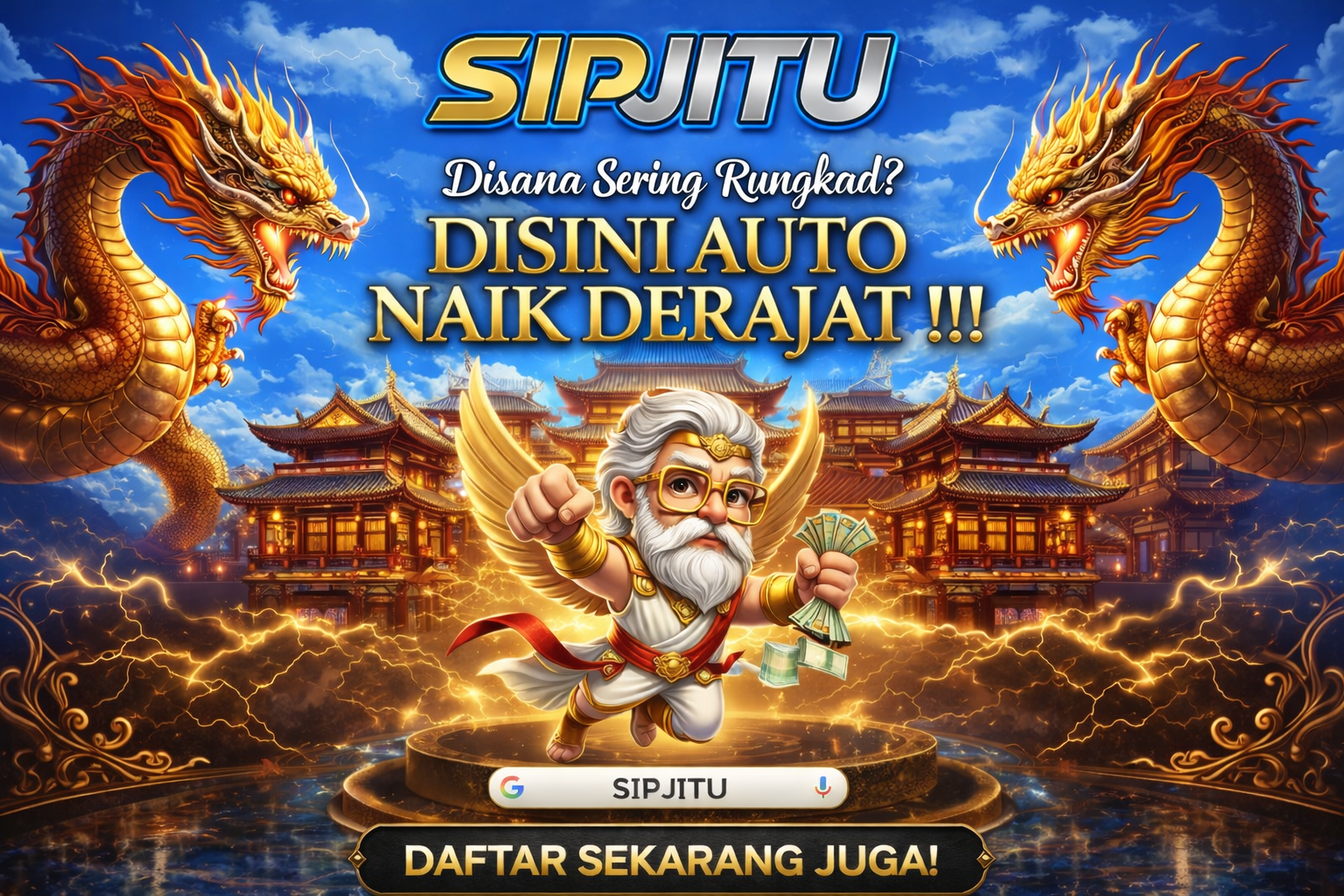 SIPJITU SITUS SLOT TERBAIK DENGAN PELUANG KEJUTAN TERBESAR SEMUA DALAM SATU SENTUHAN image 1
