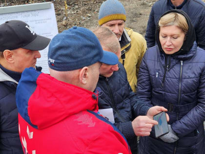 На стройплощадке развязки в Тихих Зорях завершены основные подготовительные работы