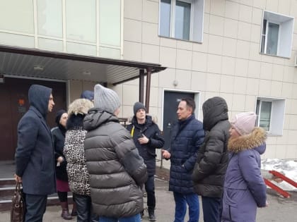 Продолжаются встречи с жителями многоквартирных домов