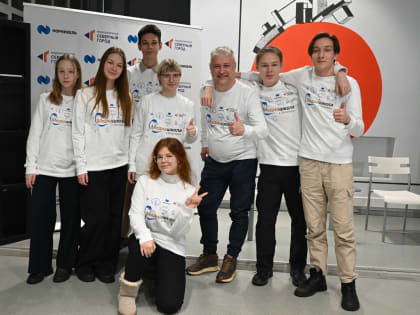 Очередной звездный гость встретился с медиашкольниками Заполярья