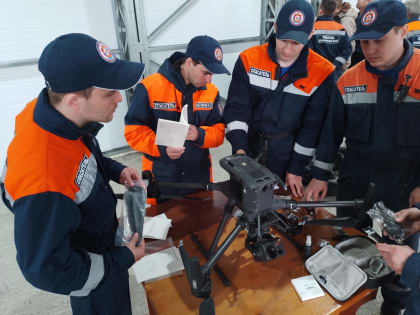 В краевое учреждение «Спасатель» поступил первый беспилотный летательный аппарат
