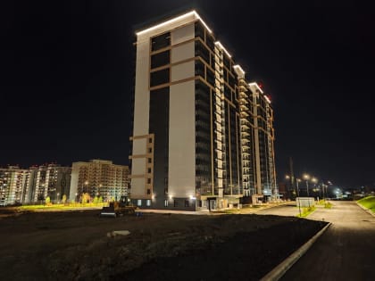 Новые жилые дома в Красноярске: завершение строительства и благоустройство территории