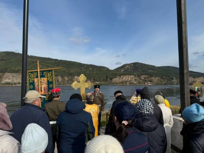 Крестный ход в честь дня рождения села Овсянка