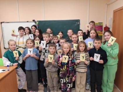 Ученики Бахтинской школы присоединились к Всероссийской патриотической акции «Блокадная ласточка»