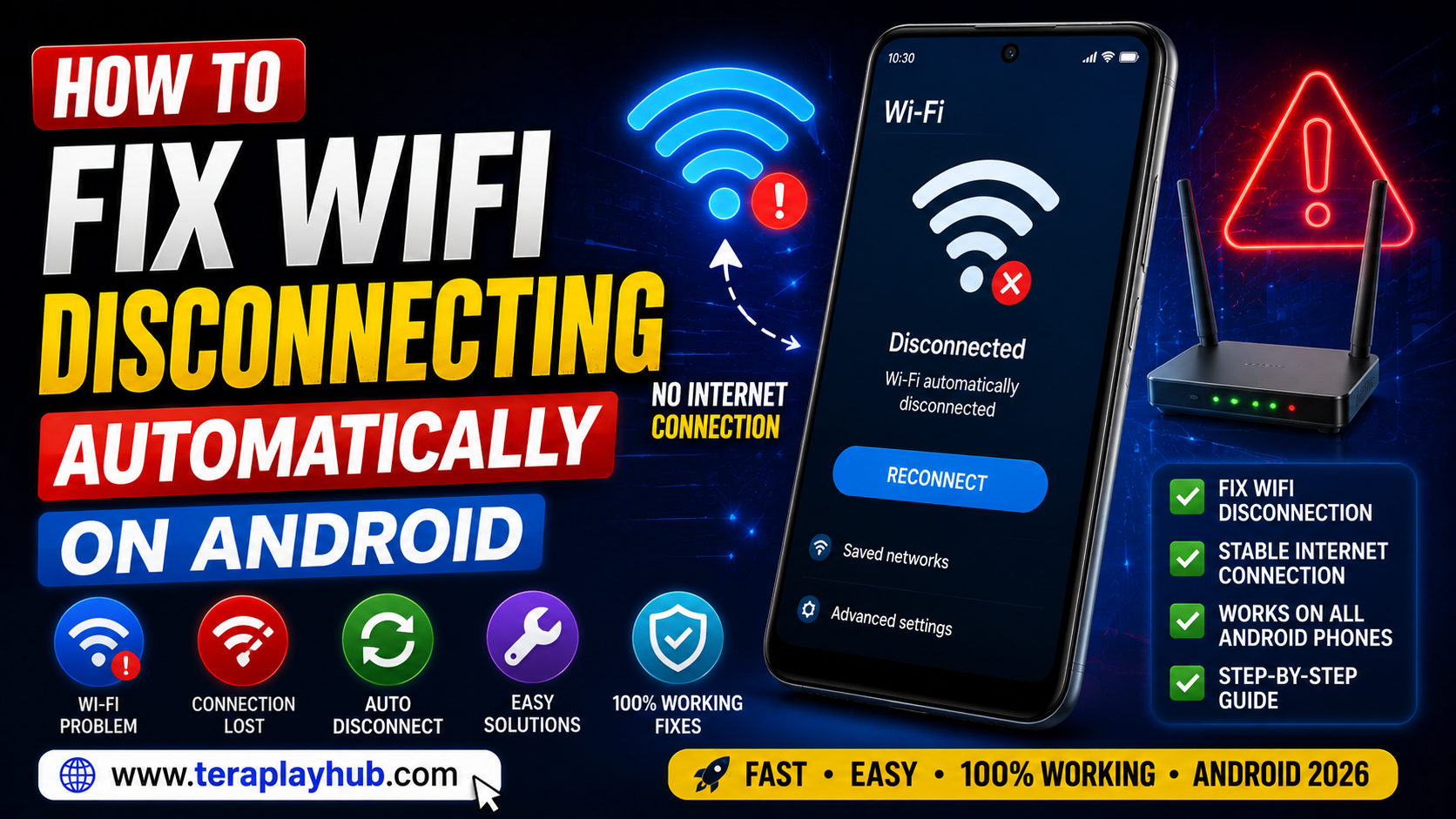 How to Fix WiFi Disconnecting Automatically on Android