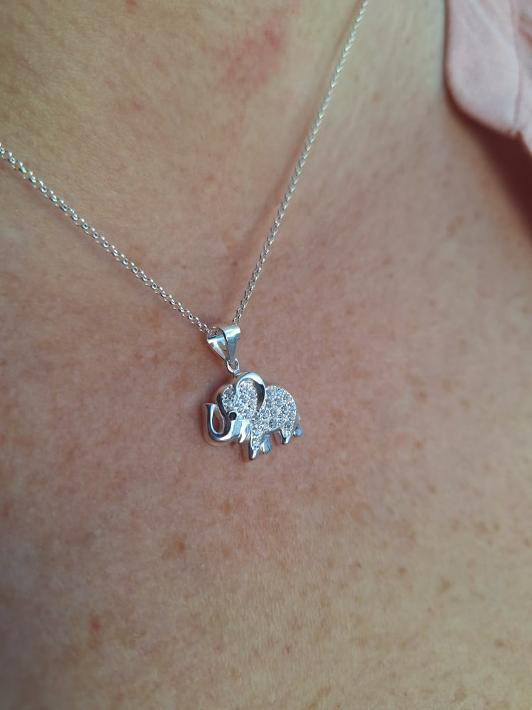 DIJE ELEFANTE CON CIRCONIAS