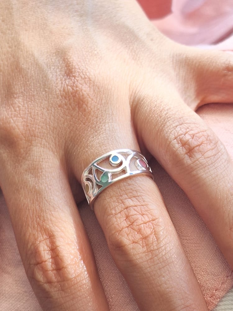ANILLO CON NÁCAR