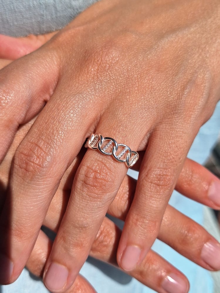 ANILLO ESLABONES GUCCI