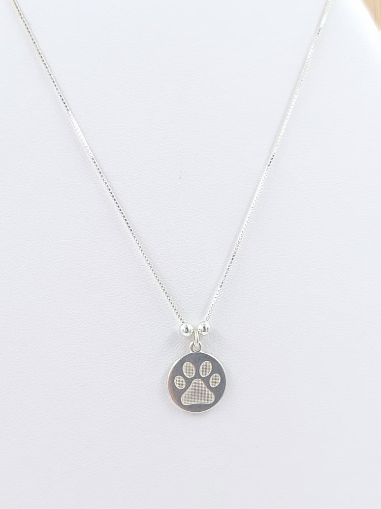 CONJUNTO MEDALLA CON HUELLA