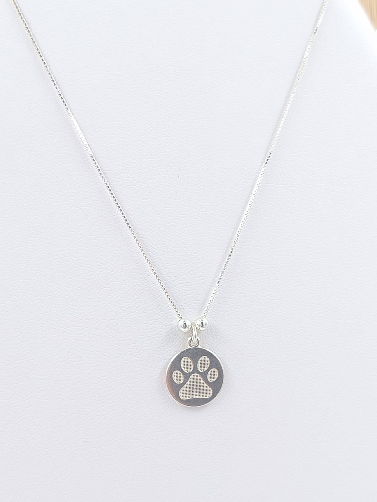 CONJUNTO MEDALLA CON HUELLA