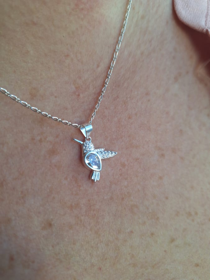 DIJE COLIBRÍ CON CIRCONIAS