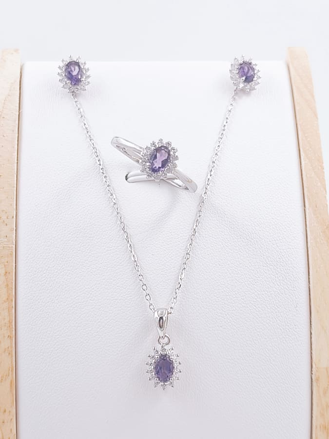 CONJUNTO LADY DI AMATISTA DE 3 PIEZAS