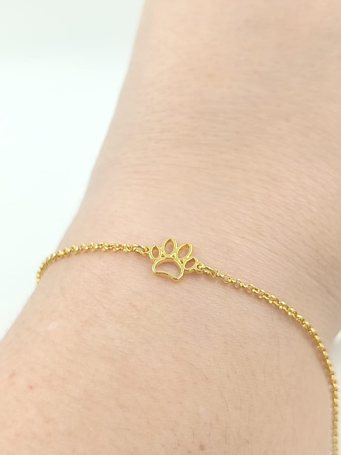 PULSERA HUELLA CALADA