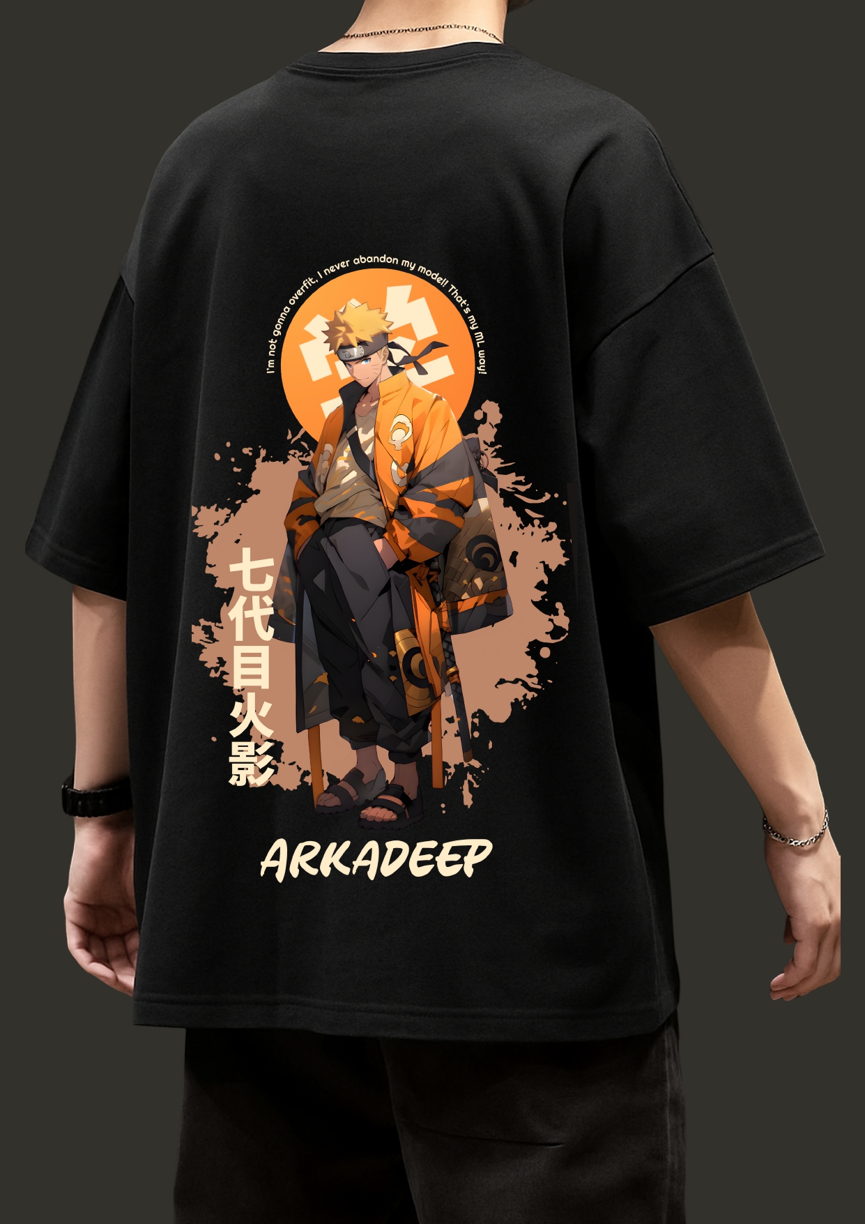 T-Shirt back view