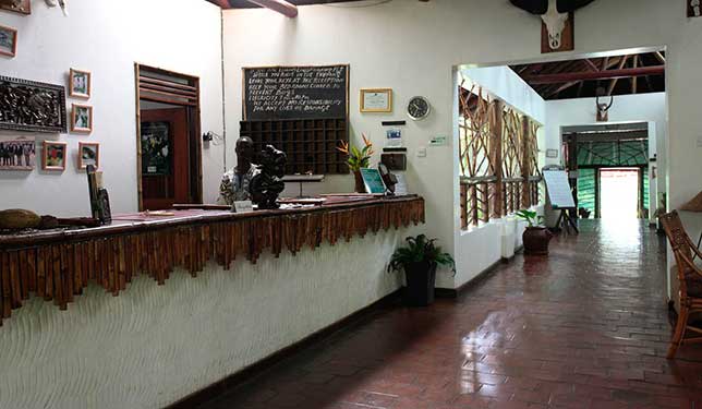 Reception Sambiya River Lodge