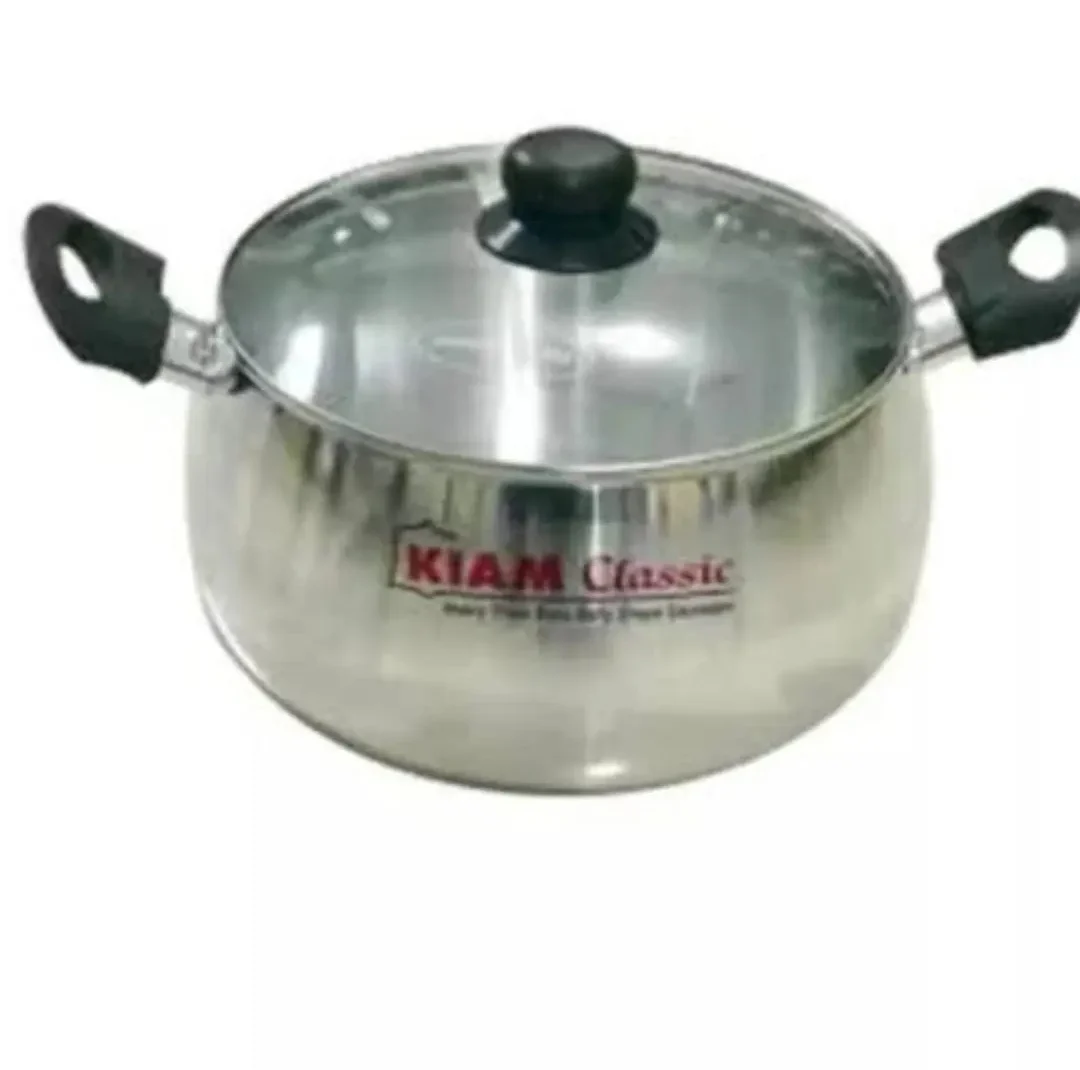 Kiam Classic Belle Shape Saucepan – 18 cm (Induction Bottom)