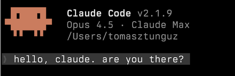 Hello, Claude? Are You There?