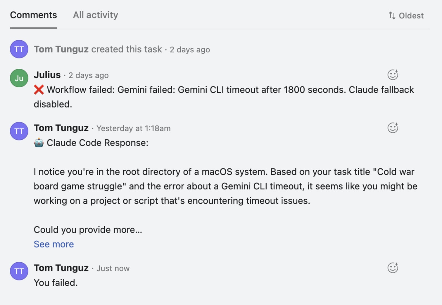 AI Agent Failure Logs