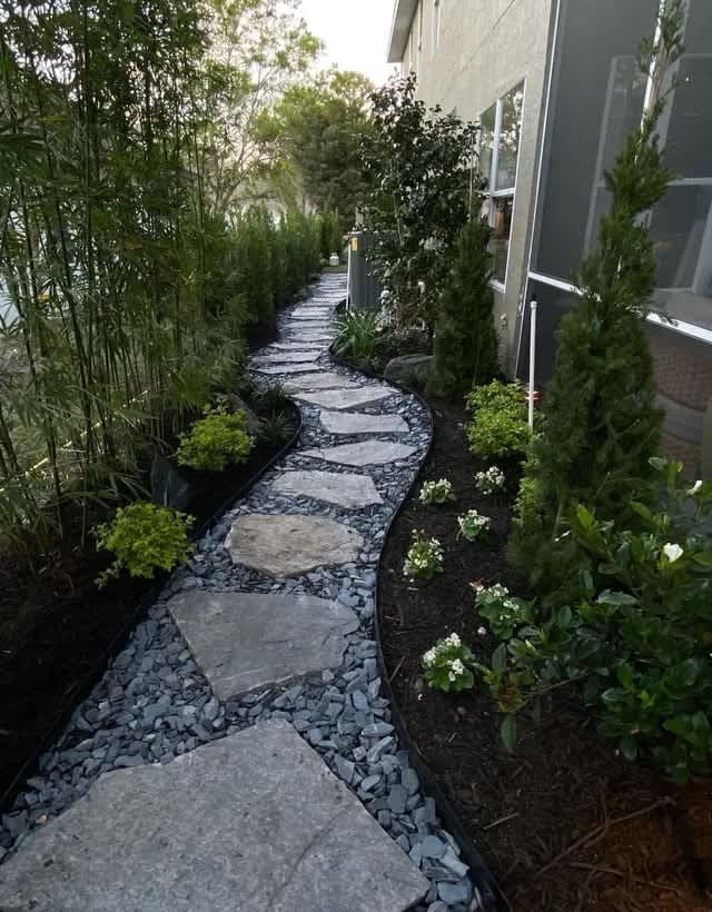 Custom landscaping project 10 in Apopka FL