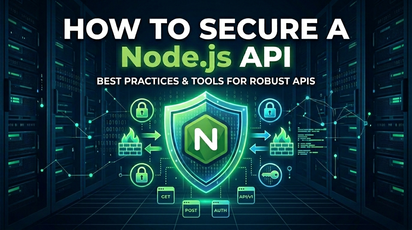 How to Secure a Node.js API (Step-by-Step) | ZextOverse