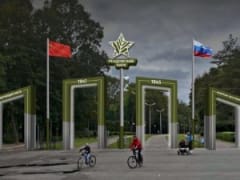 Благоустройство входной группы в парке Смоленска