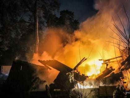 В Смоленском районе при пожаре погиб мужчина