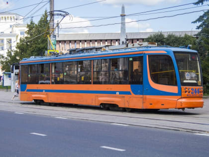 В Смоленске возобновили движение трамваев по проспекту Гагарина