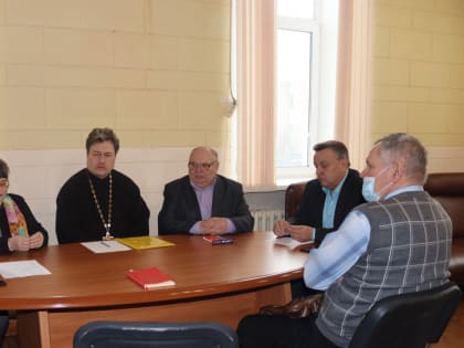 Рабочая встреча с председателем Общественной палаты Смоленской области